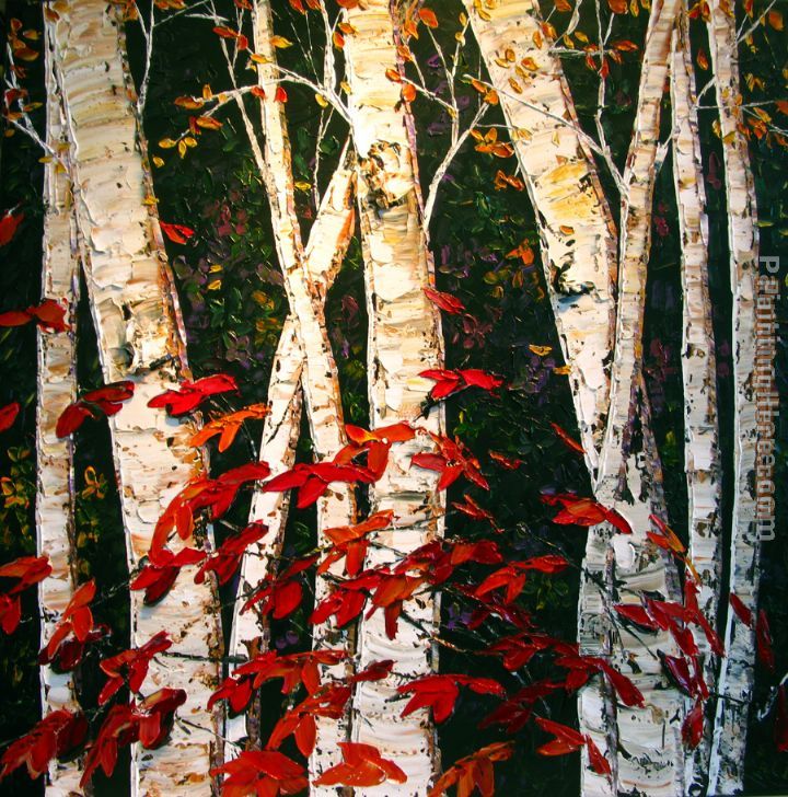 Maya Eventov Autumn Birches